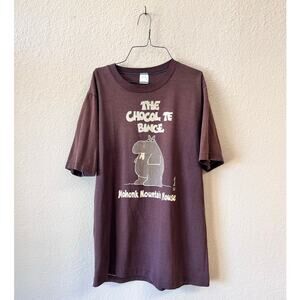 Vintage 80's Mohonk Mountain House souvenir hippo single stitch tee size M